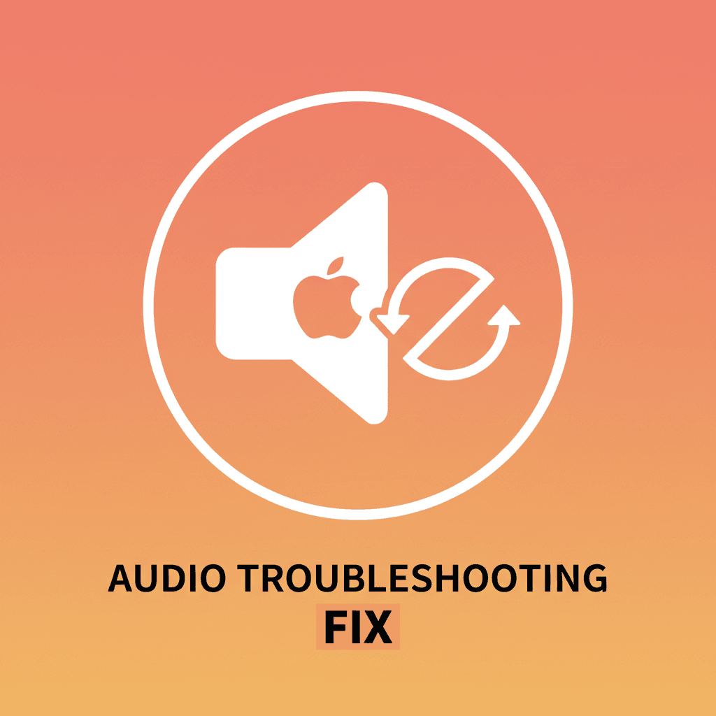 Fix No Sound from Speakers on macOS
